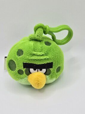 Angry Birds Space Terence Backpack Clip Keychain Plush 3” 2012 Commonwealth